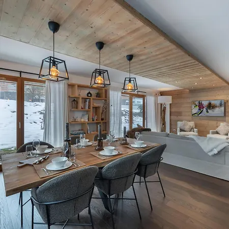 Spacieux A Megeve, 3 Ch, Pres Des Pistes, Parking Prive - Fr-1-569-139 Apartment Megeve
