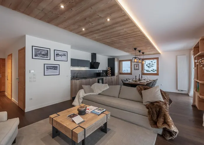 Spacieux A Megeve, 3 Ch, Pres Des Pistes, Parking Prive - Fr-1-569-139 Lägenhet *